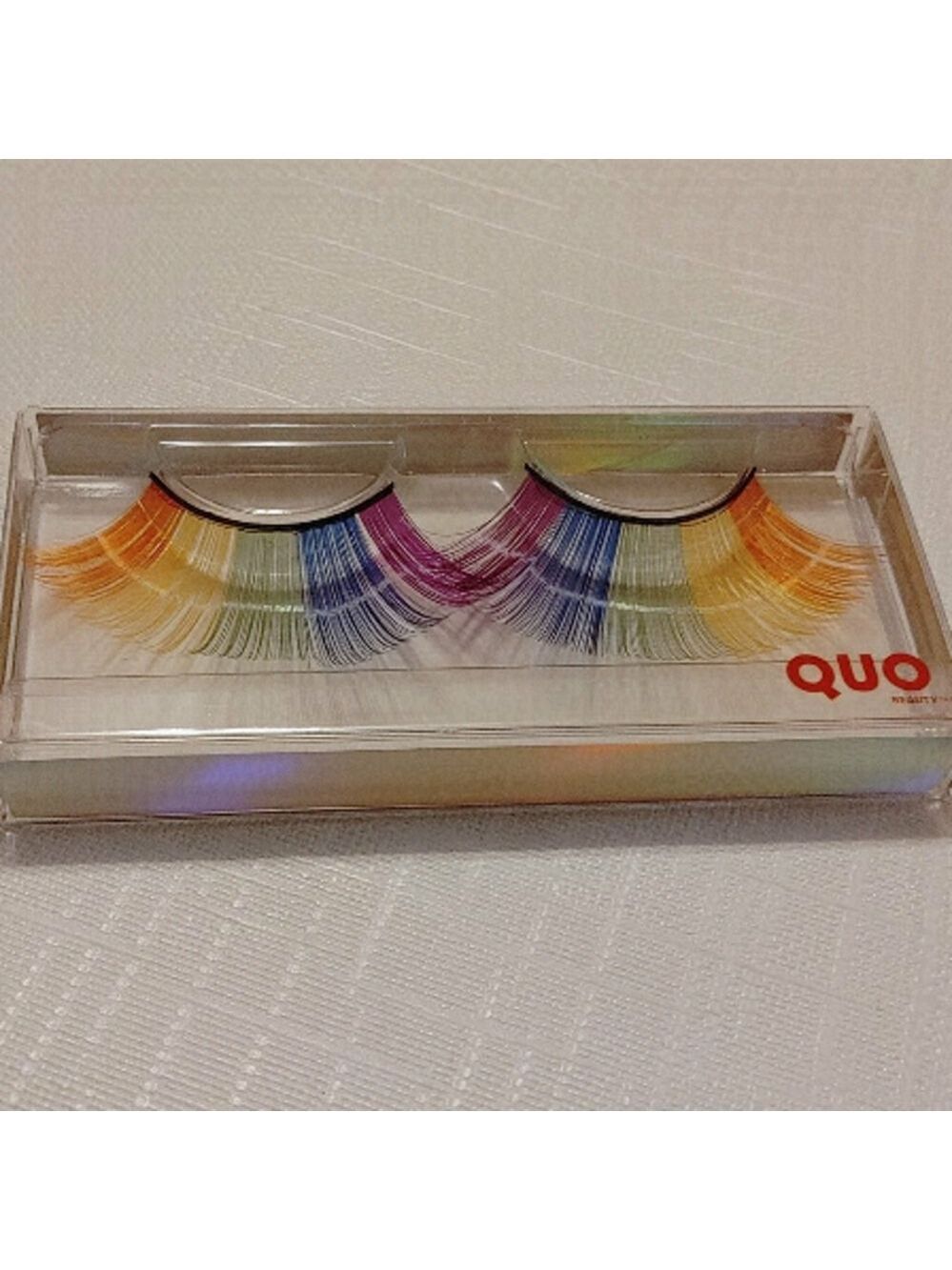 QUO Rainbow-coloured lashes New in Package